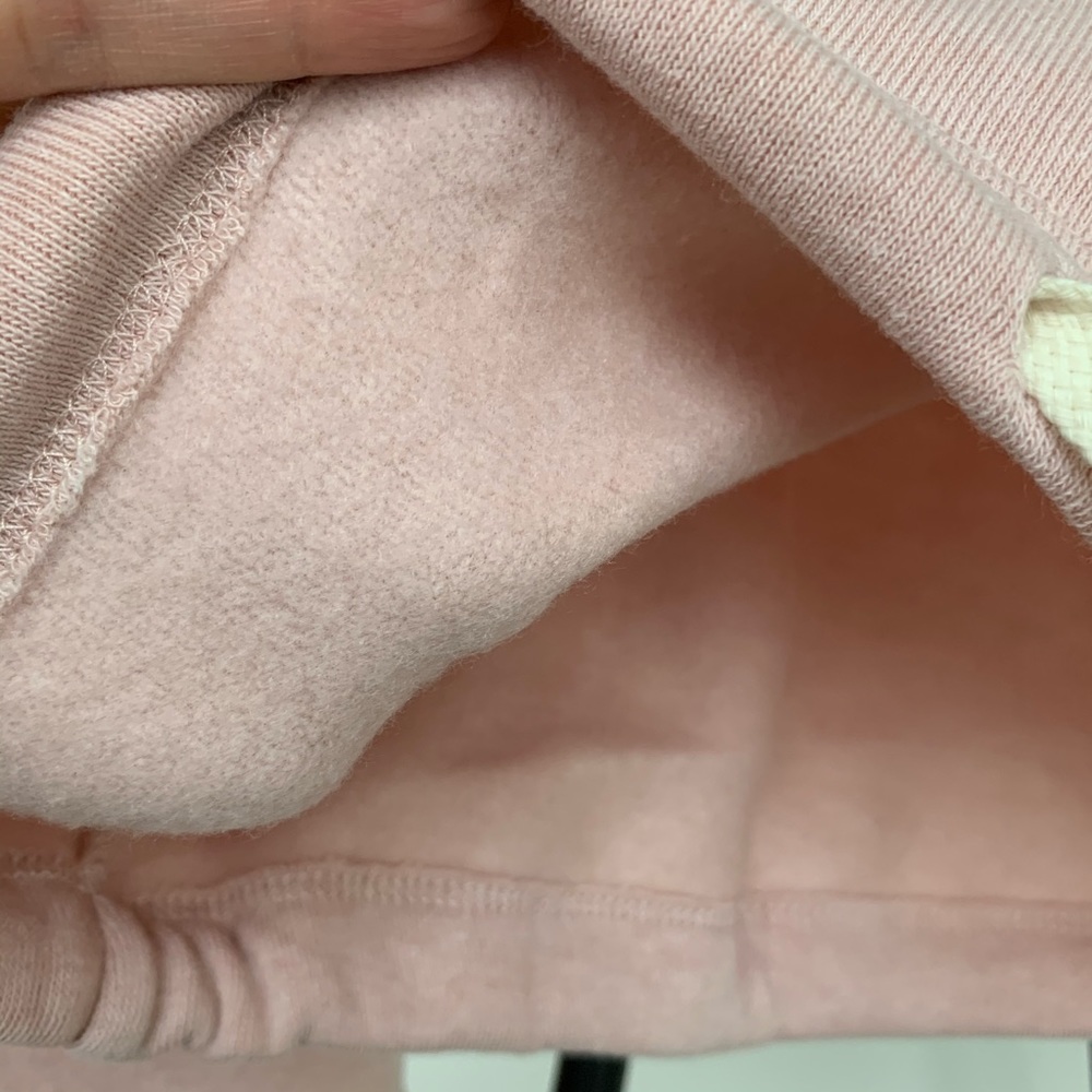NWOT Alternative rose soft Funnel Neck Pullover s - Picture 4 of 6